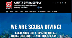 Desktop Screenshot of kanatadivingsupply.com